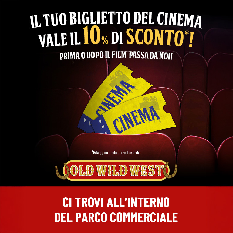 Old Wild West - Sconto cinema