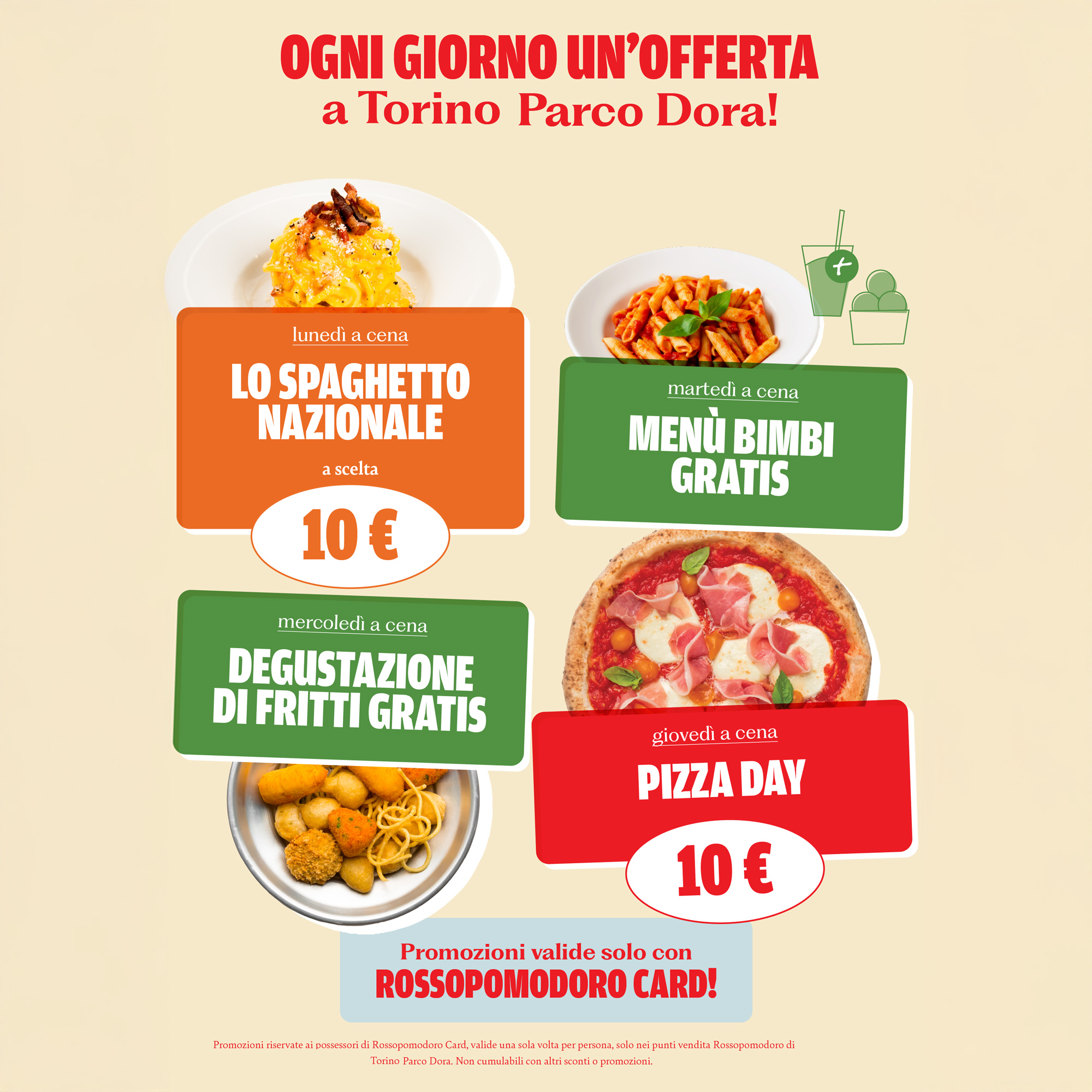 Rossopomodoro - Ogni giorno un'offerta
