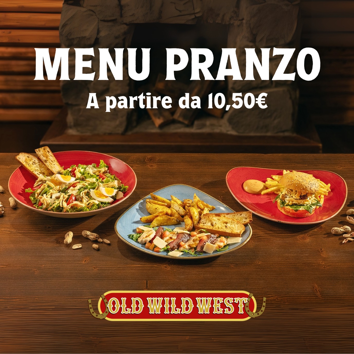 Old Wild West - Menu pranzo