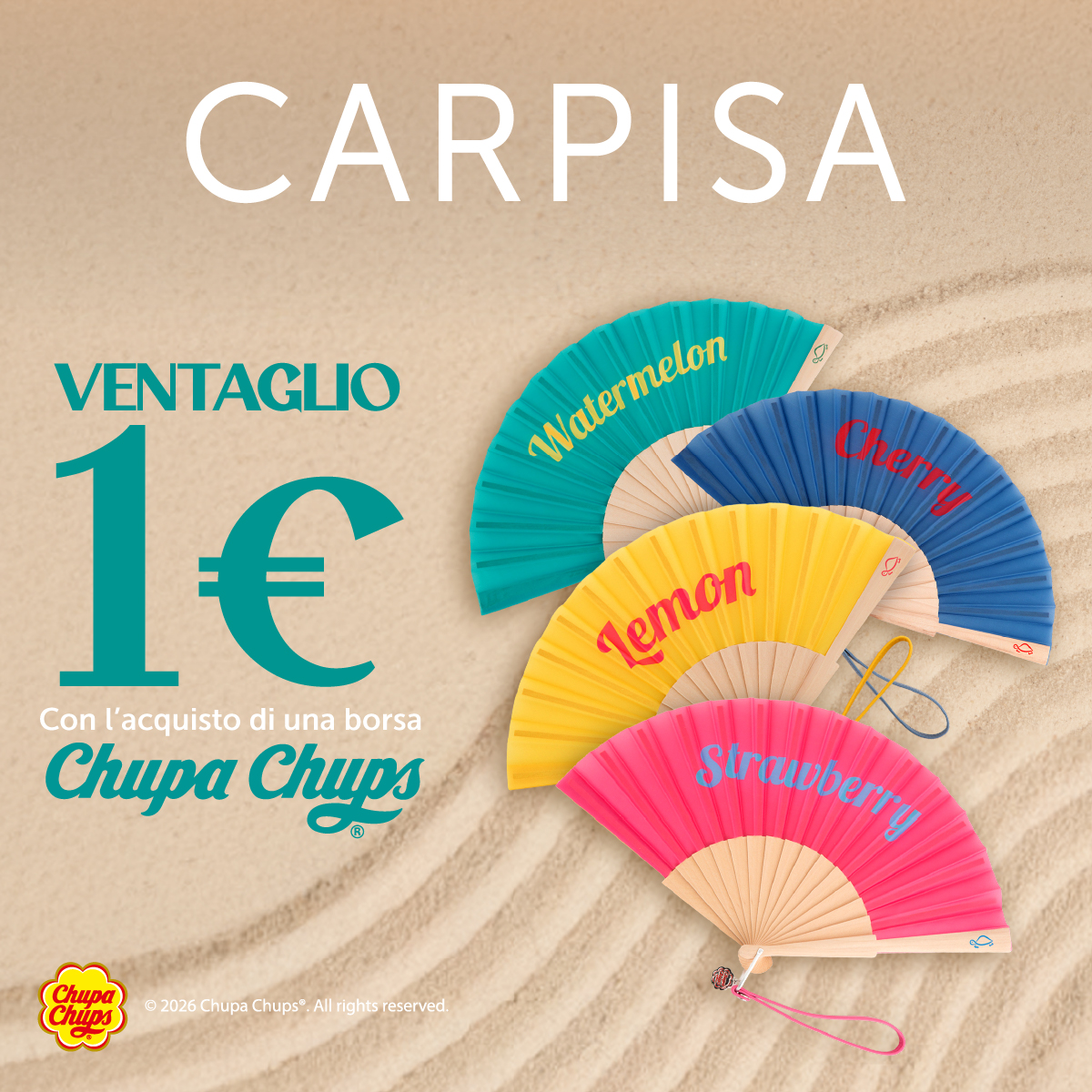 Carpisa - Ventaglio a 1€