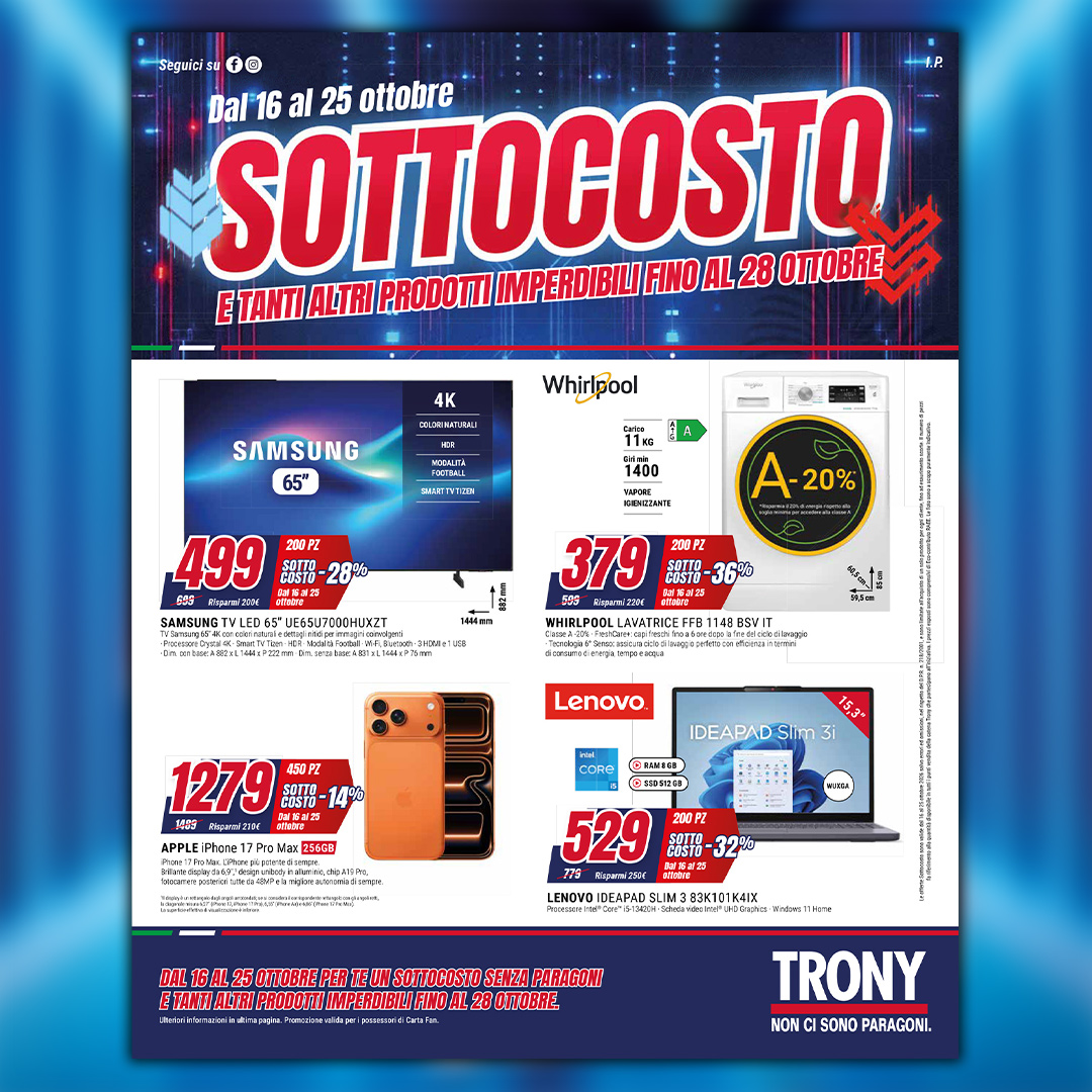 Trony - Sottocosto